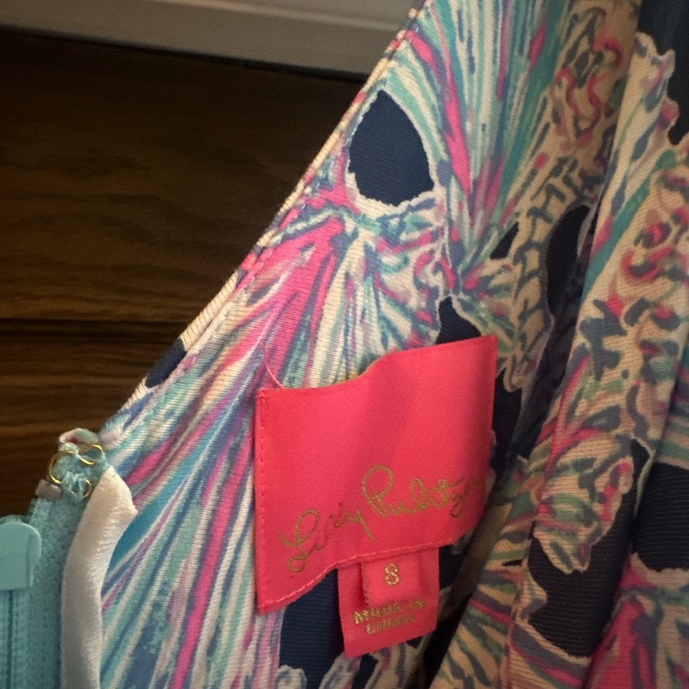 Lilly Pulitzer Marcia Aqua (Holy Grail) Maxi Dress - Picture 3 of 3